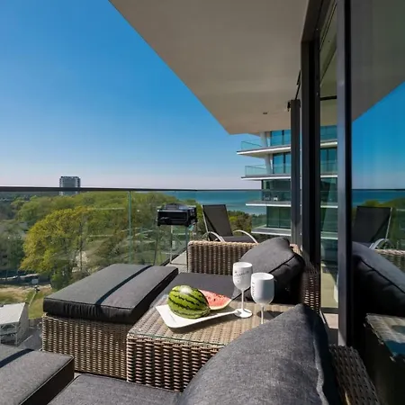 Wave - Luxury 2 Bedroom With Salon And Kitchen Lejlighed *